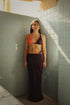 CURO SKIRT PURPLE/ORANGE